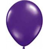 Balloon Jewel Quartz Purple 11 ''