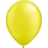 Balloon Pearl Citrine Yellow 5 ''