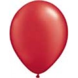Balloon Pearl Ruby Red 5 ''