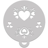 Stencil Heart -  Valentine's Day  