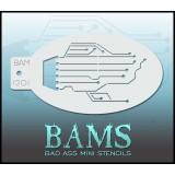 BAM1201 Bad Ass Stencil 