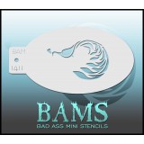 BAM1411 Bad Ass Stencil 