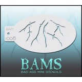 BAM1008 Bad Ass Stencil 