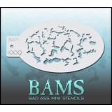 BAM1009 Bad Ass Stencil 