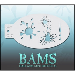 BAM1017 Bad Ass Stencil 