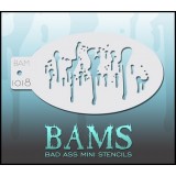 BAM1018 Bad Ass Stencil 