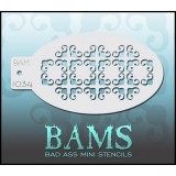 BAM1034 Bad Ass Stencil 