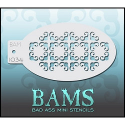 BAM1034 Bad Ass Stencil 