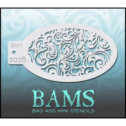 BAM2028 Bad Ass Stencil 