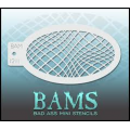 BAM1211 Bad Ass Stencil 