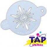 TAP 079 Face Painting Stencil - Ornate Sun