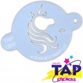 TAP 089 Pochoir - Stencil Pretty Unicorne 